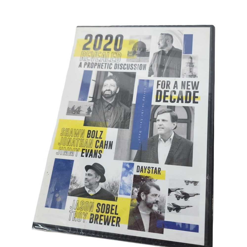 2020 Revealed A Prophetic Discussion DVD Jonathan Cahn Shawn Bolz Daystar NEW